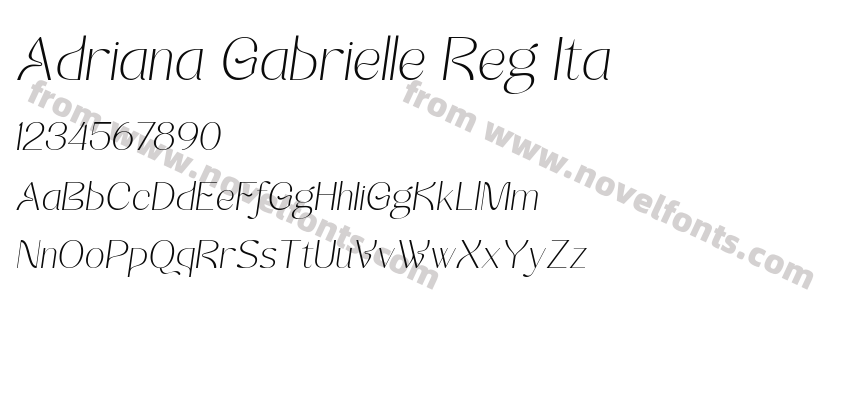 Adriana Gabrielle Reg ItaPreview