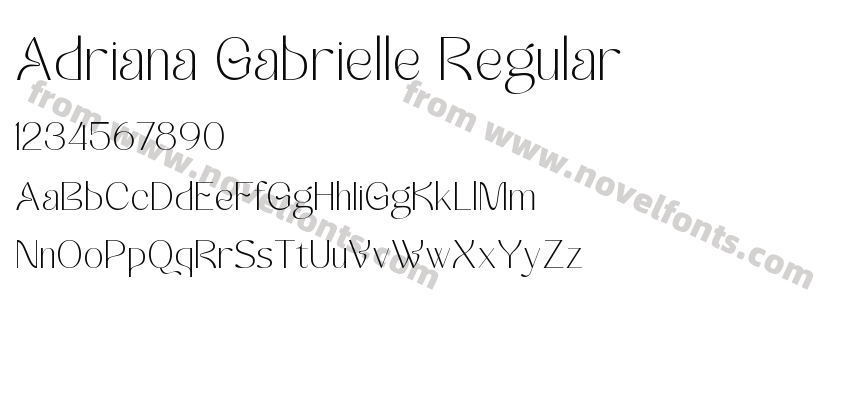 Adriana Gabrielle RegularPreview
