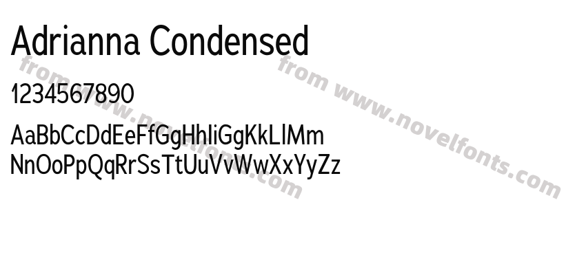 Adrianna CondensedPreview