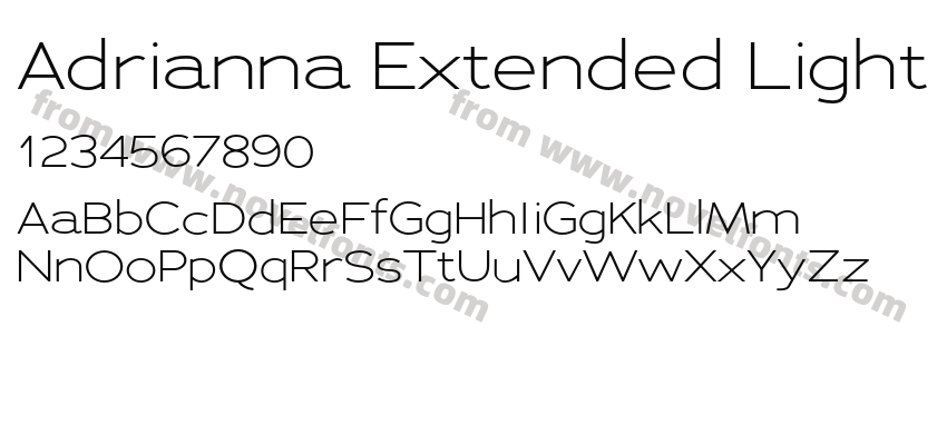 Adrianna Extended LightPreview