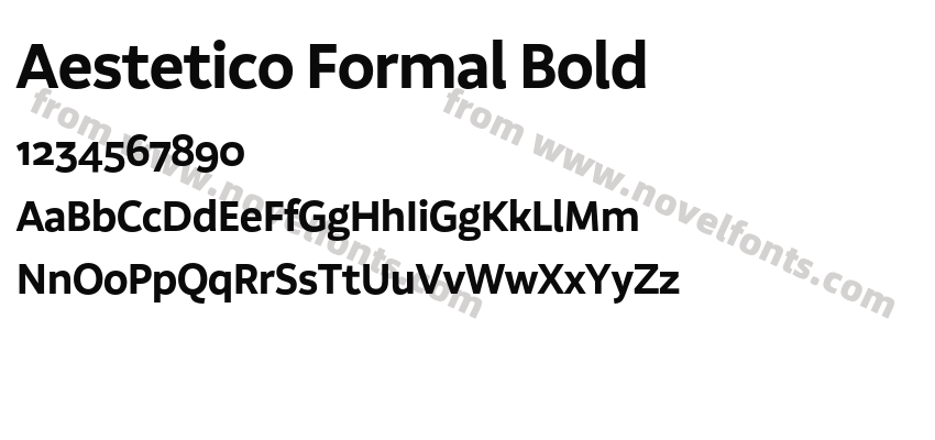 Aestetico Formal BoldPreview