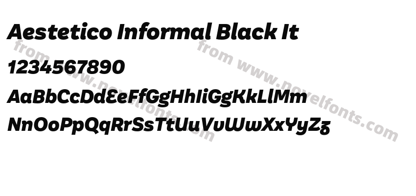 Aestetico Informal Black ItPreview