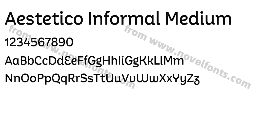 Aestetico Informal MediumPreview