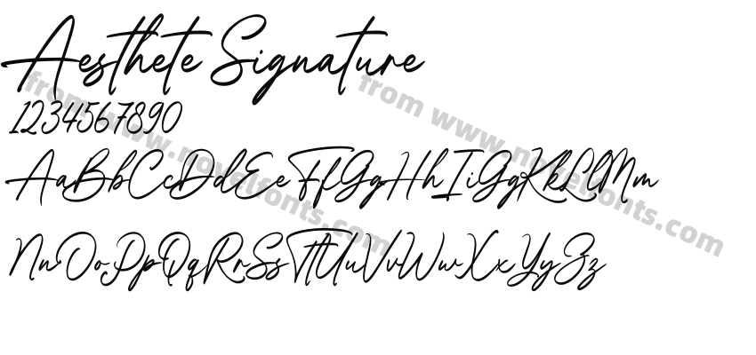 Aesthete SignaturePreview