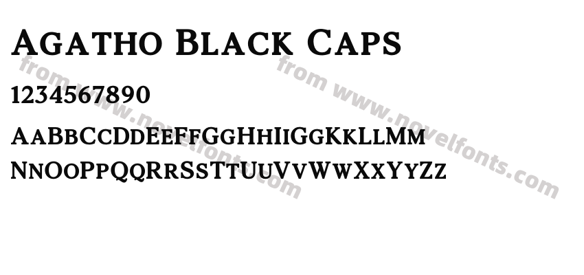 Agatho Black CapsPreview