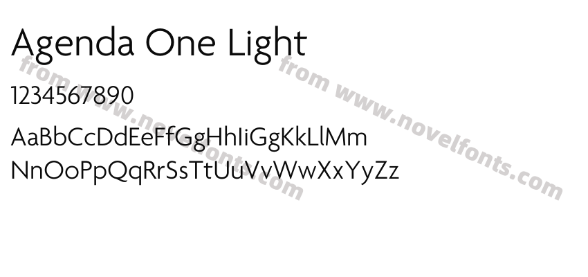 Agenda One LightPreview