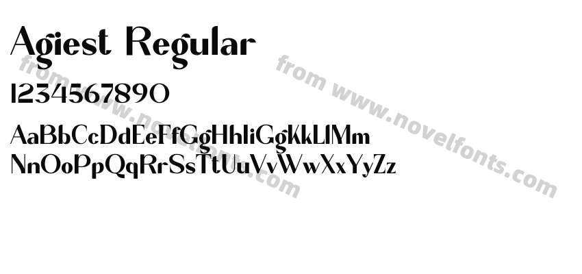 Agiest RegularPreview