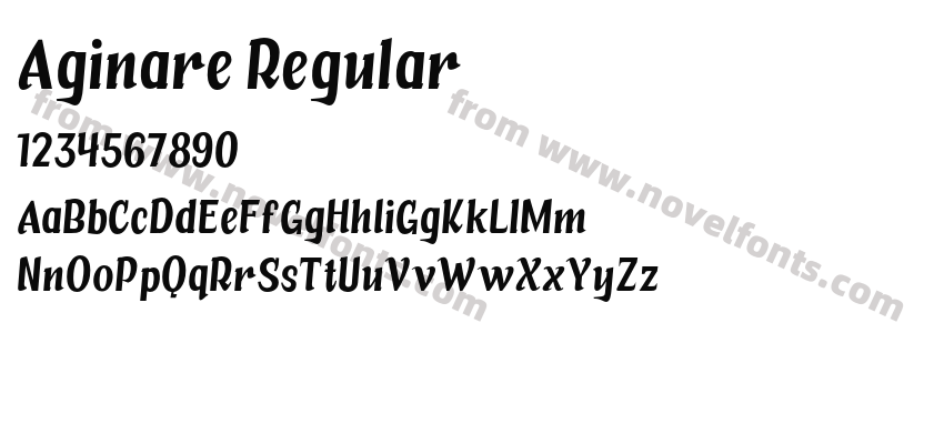 Aginare RegularPreview