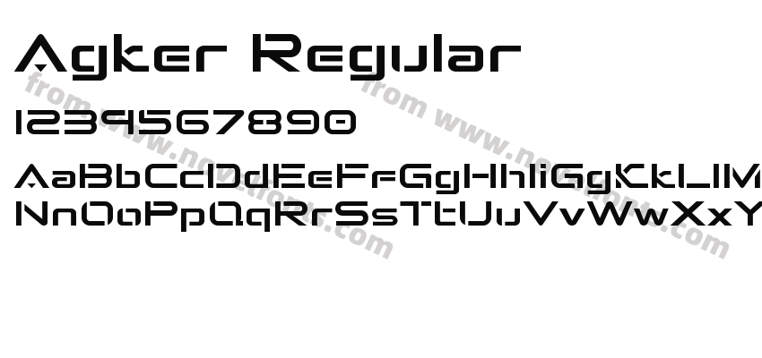 Agker RegularPreview