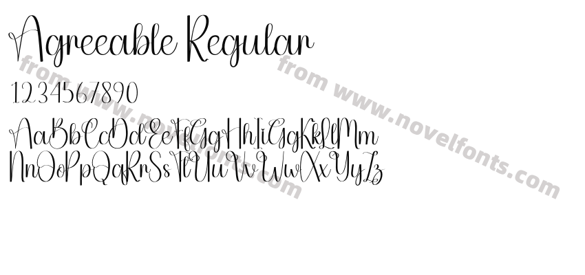 Agreeable RegularPreview