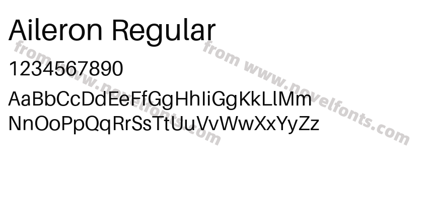Aileron RegularPreview