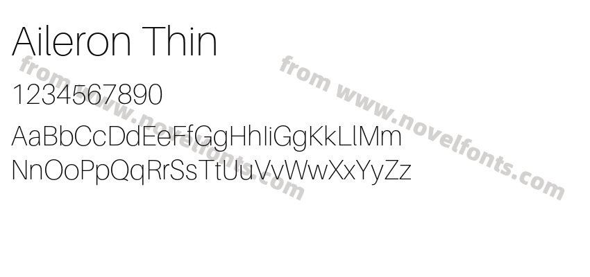 Aileron ThinPreview