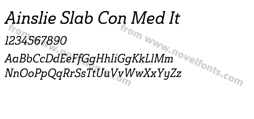 Ainslie Slab Con Med ItPreview