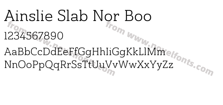 Ainslie Slab Nor BooPreview