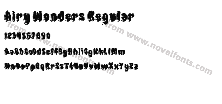 Airy Wonders RegularPreview