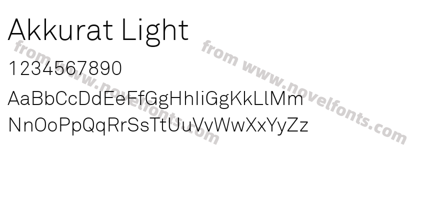 Akkurat LightPreview