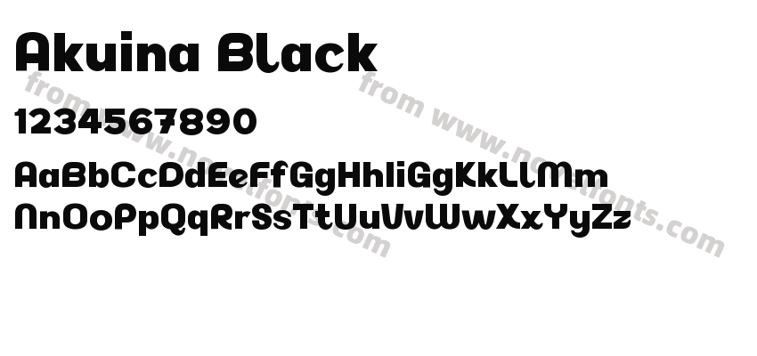 Akuina BlackPreview