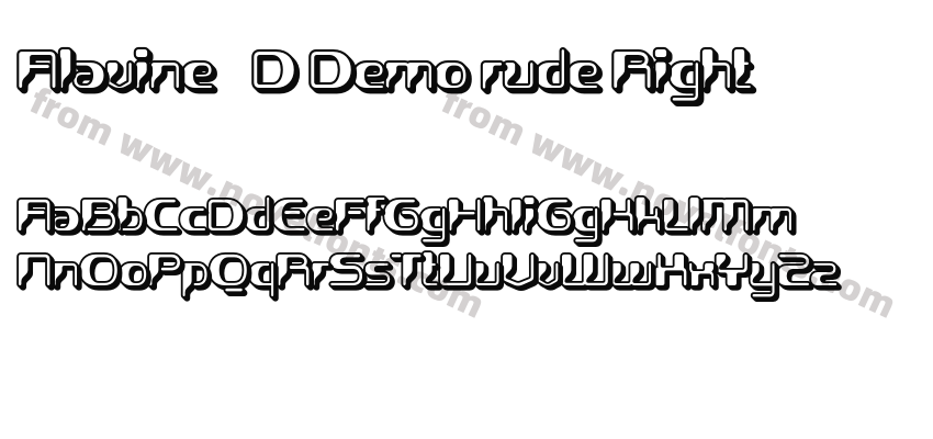 Alavine 3D Demo rude RightPreview