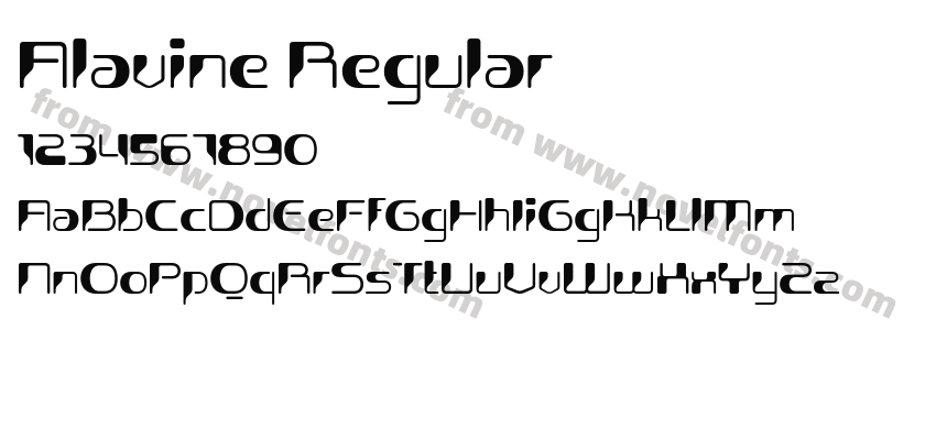 Alavine RegularPreview