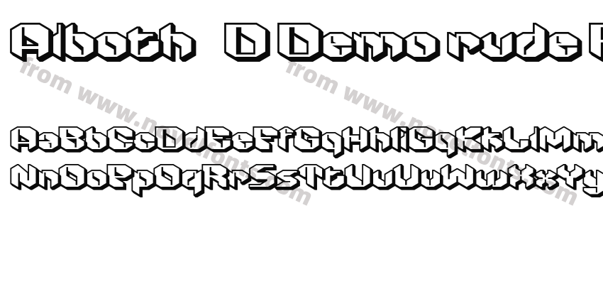 Alboth 3D Demo rude RightPreview