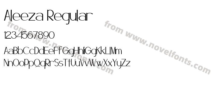 Aleeza RegularPreview