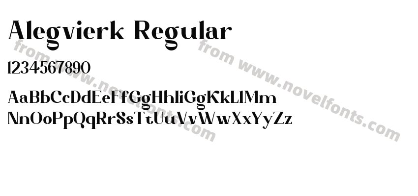 Alegvierk RegularPreview