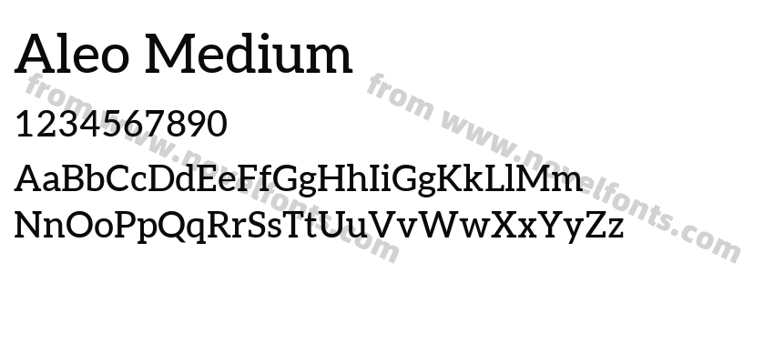 Aleo MediumPreview
