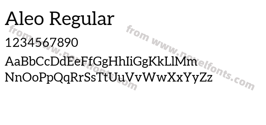 Aleo RegularPreview