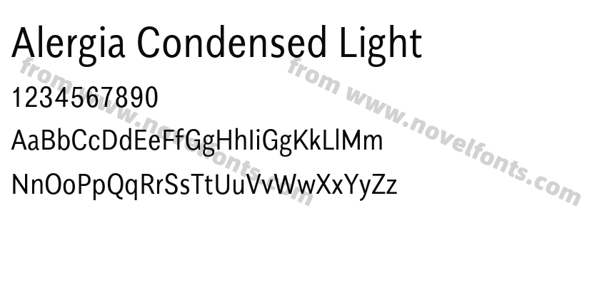 Alergia Condensed LightPreview