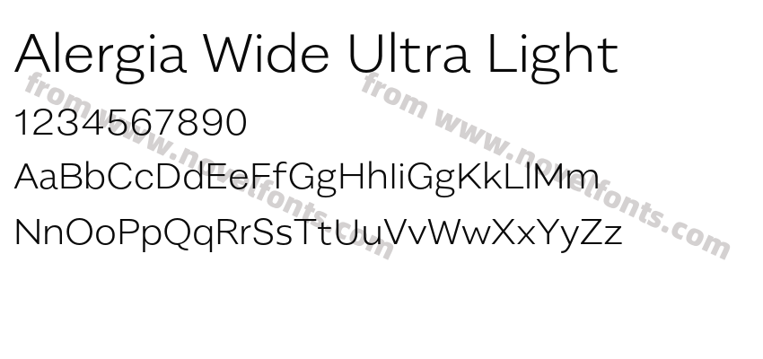 Alergia Wide Ultra LightPreview