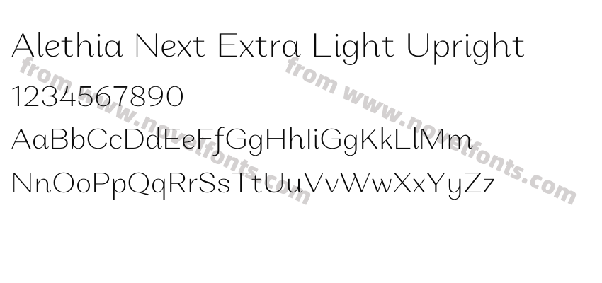 Alethia Next Extra Light UprightPreview