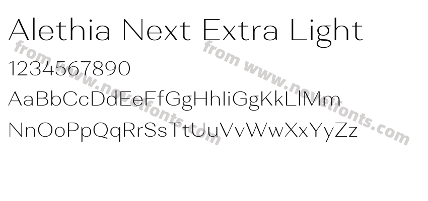Alethia Next Extra LightPreview