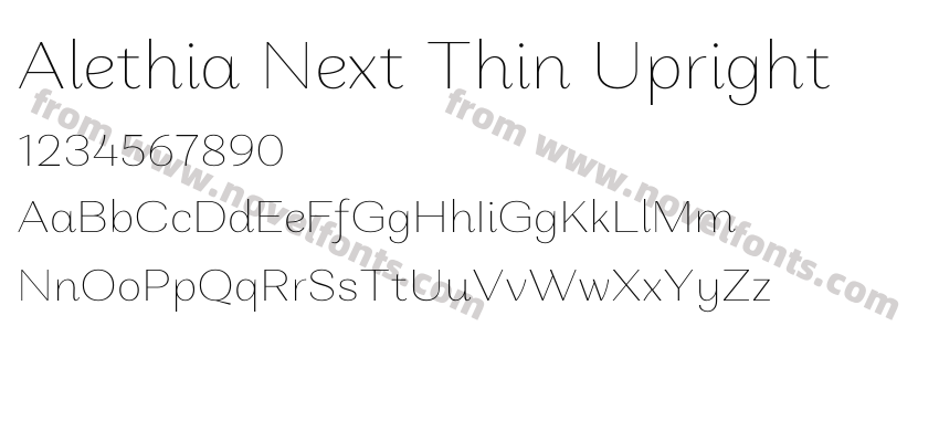 Alethia Next Thin UprightPreview