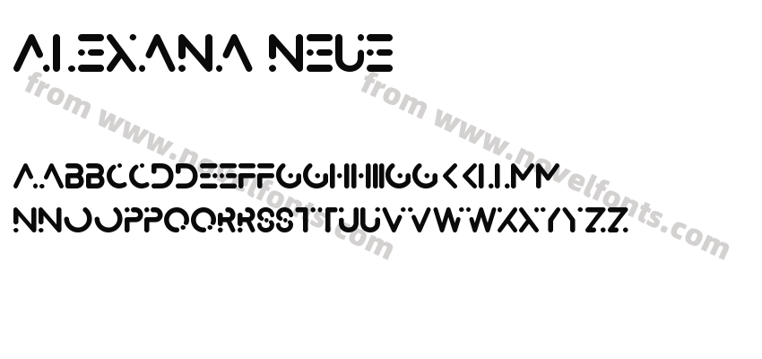 Alexana NeuePreview
