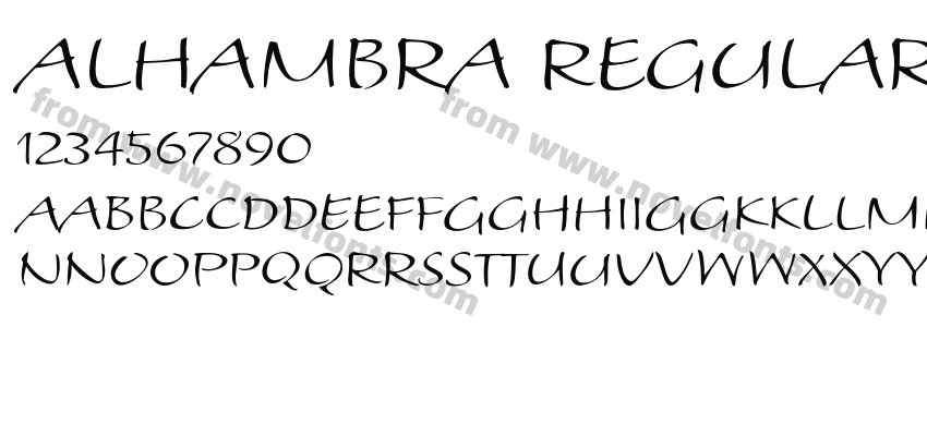 Alhambra RegularPreview