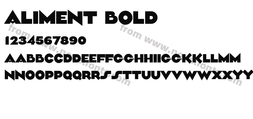 Aliment BoldPreview