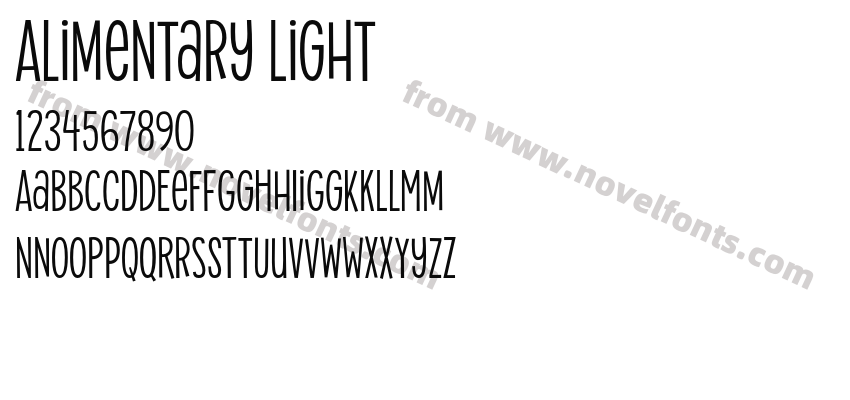 Alimentary LightPreview