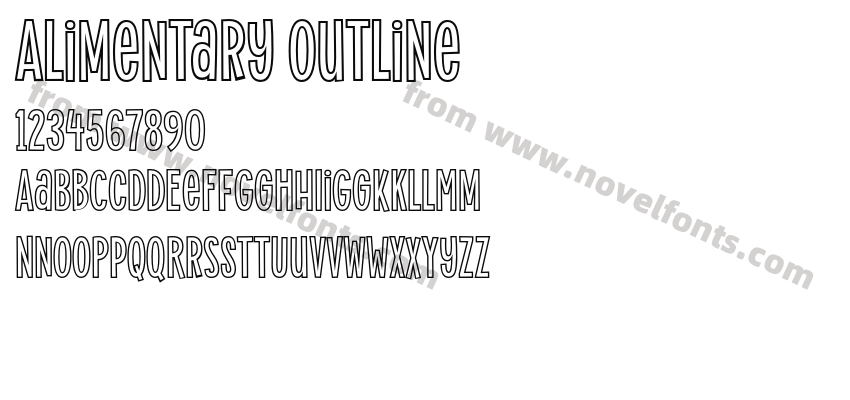 Alimentary OutlinePreview