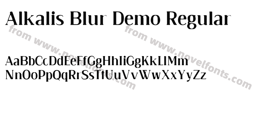 Alkalis Blur Demo RegularPreview