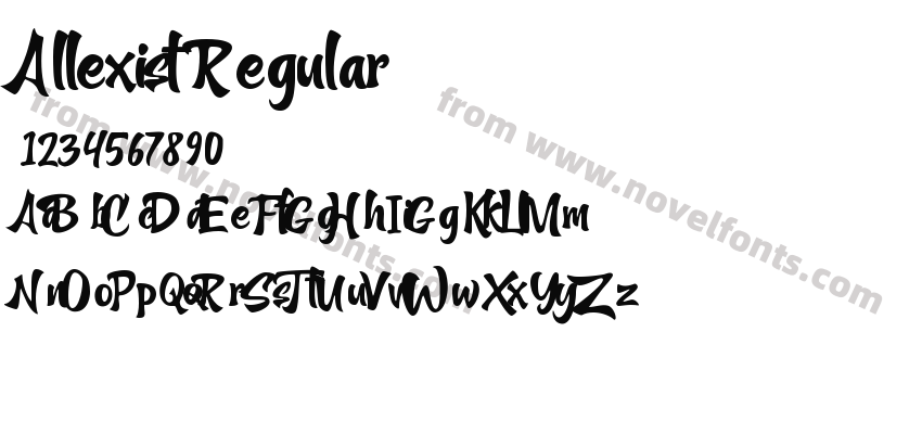 Allexist RegularPreview