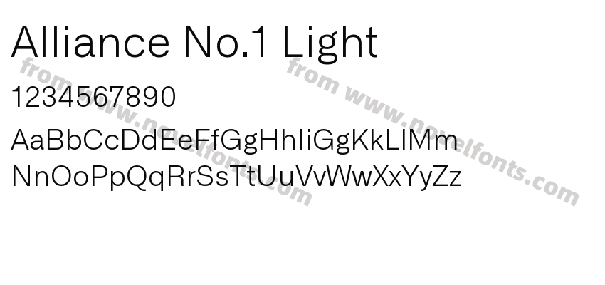 Alliance No.1 LightPreview