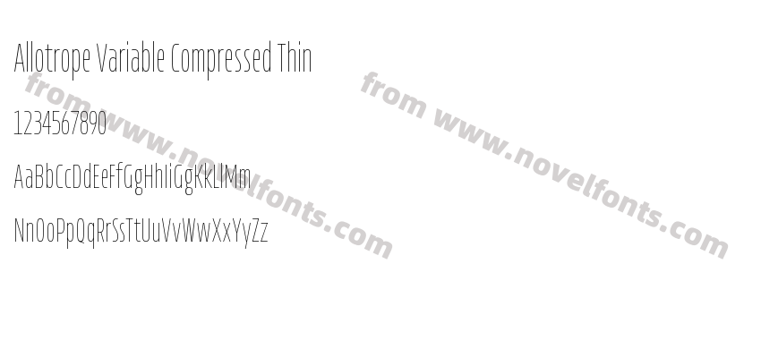 Allotrope Variable Compressed ThinPreview