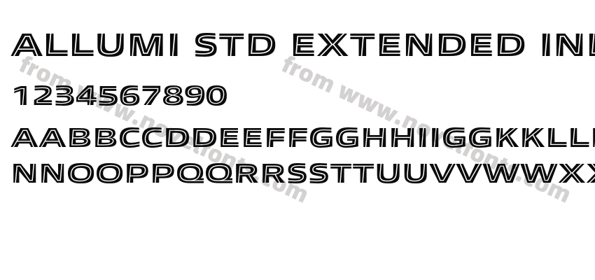 Allumi Std Extended Inline Black24APreview