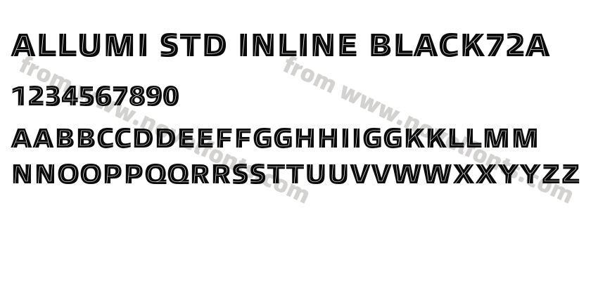 Allumi Std Inline Black72APreview
