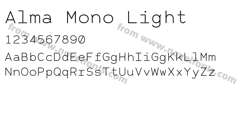Alma Mono LightPreview