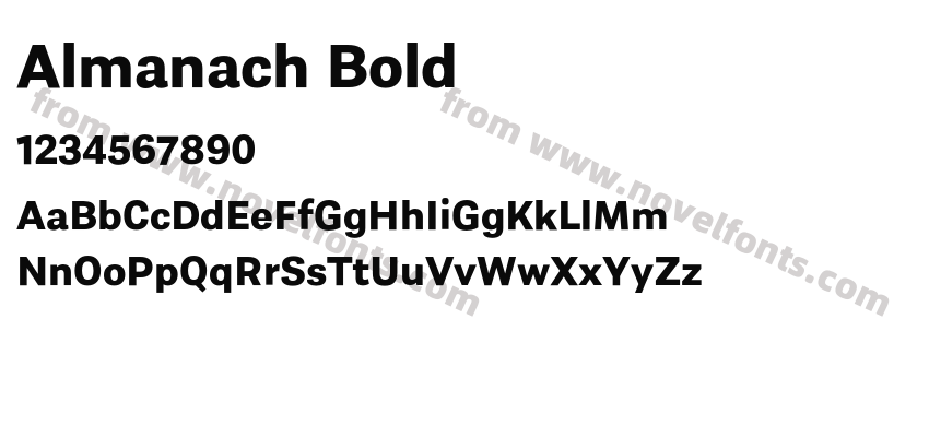 Almanach BoldPreview