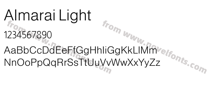 Almarai LightPreview