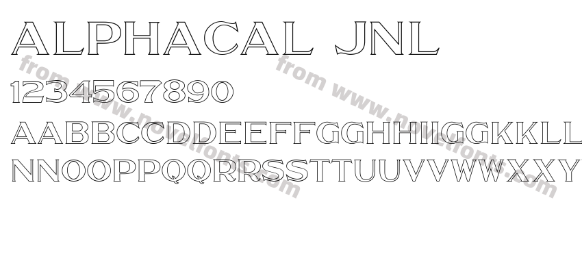 Alphacal JNLPreview