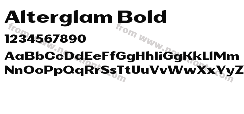 Alterglam BoldPreview