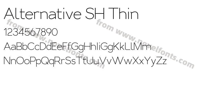 Alternative SH ThinPreview